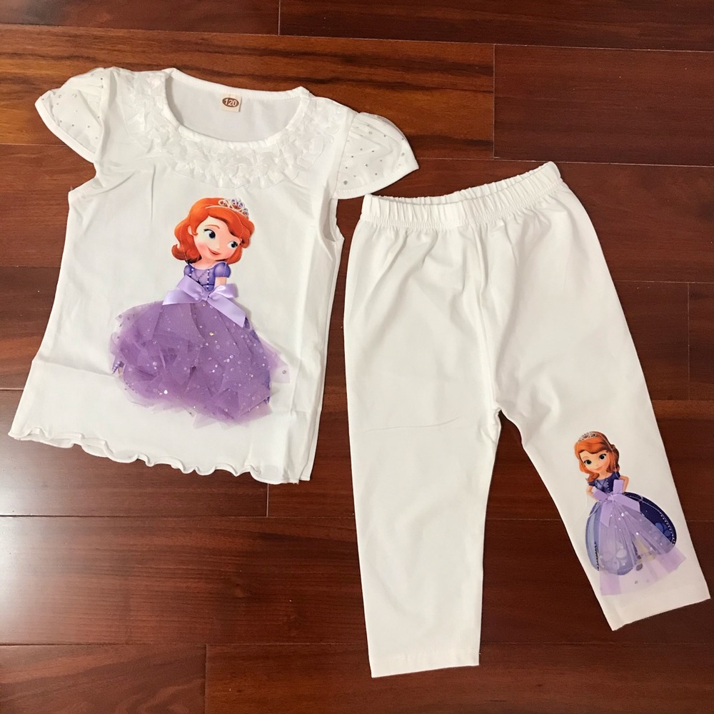 Princess Matching Sparkly Set Super Cute - Picture 3 of 8